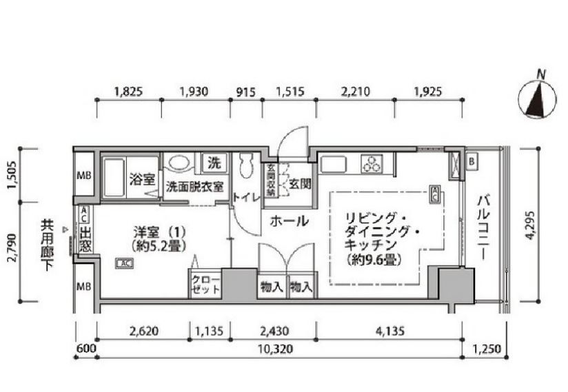 東雲キャナルコートCODAN　18号棟1212号室　間取り