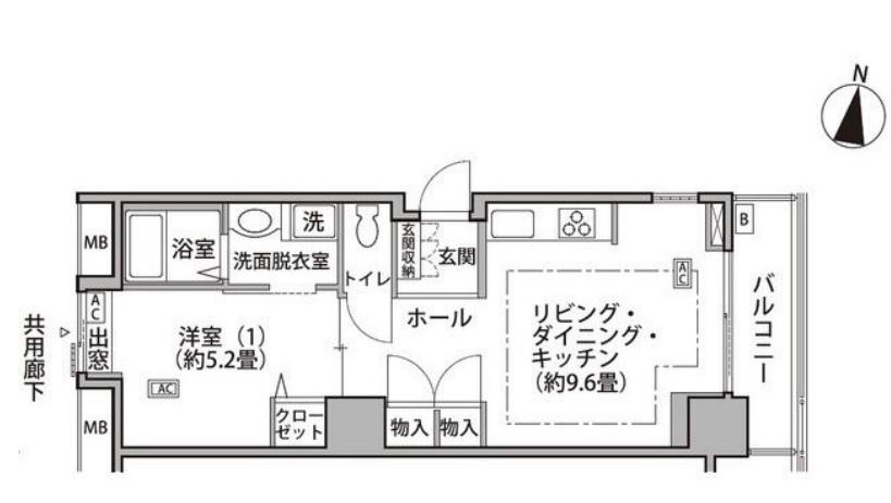 東雲キャナルコートCODAN　18号棟323号室　間取り