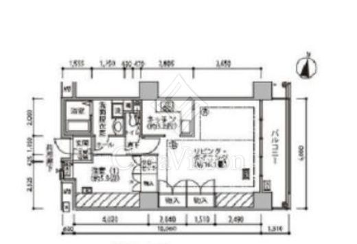 東雲キャナルコートCODAN　18-821号室　間取り