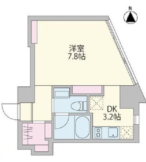 クーカイ・テラス恵比寿　302号室　間取り