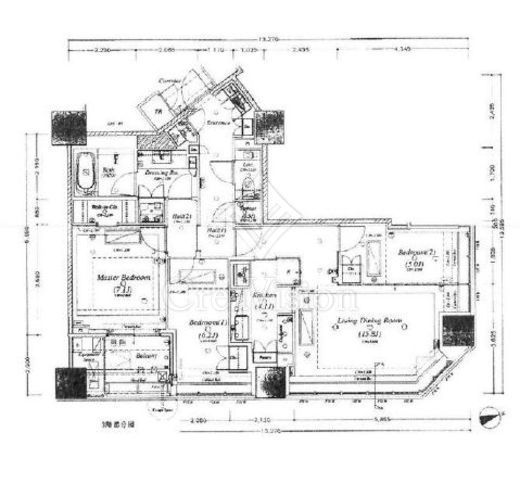 ブリリア一番町　304号室　間取り