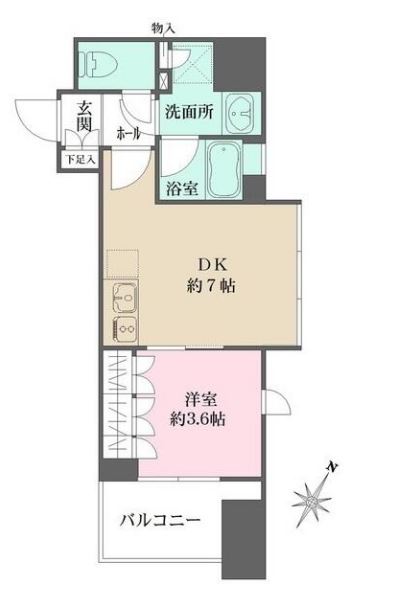 ミュプレ表参道　203号室　間取り