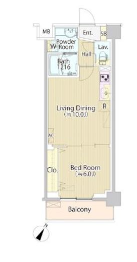 SASAZUKATODAY　308号室　間取り