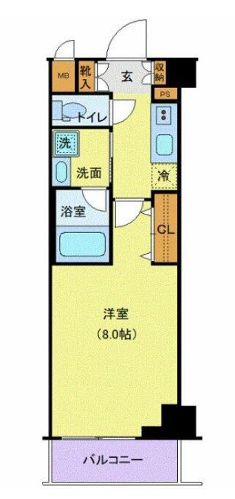ＴＡＴＳＵＭＩスカイガーデンテラス　305号室　間取り