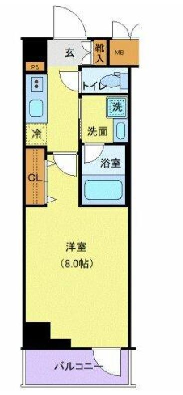 ＴＡＴＳＵＭＩスカイガーデンテラス　603号室　間取り