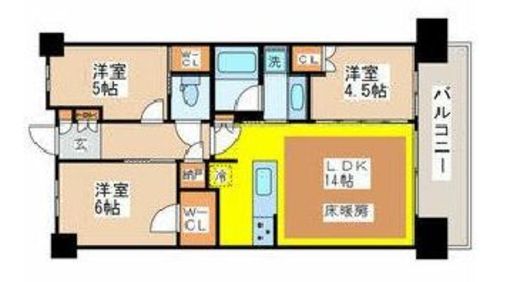 プレミスト有明ガーデンズ　916号室　間取り