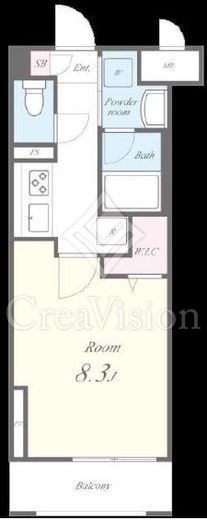 ラクサ神田須田町　505号室　間取り
