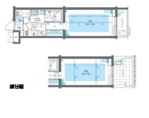 ZOOM広尾　109号室　間取り
