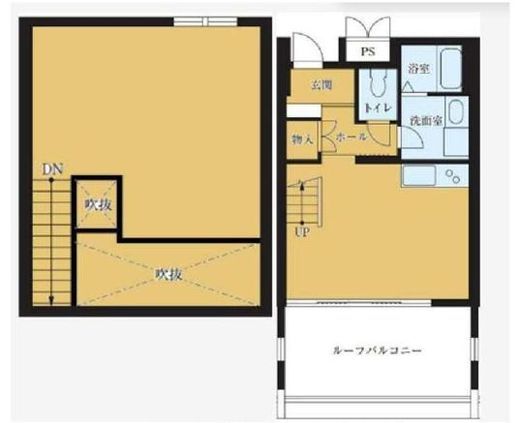 ボルト麻布十番レジデンス　402号室　間取り