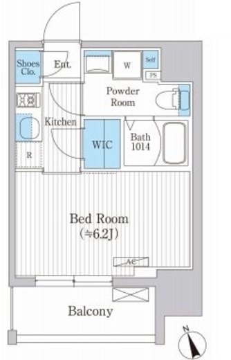 イプセ品川戸越　902号室　間取り