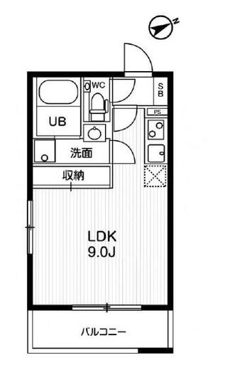 モアリッシェル代官山青葉台　305号室　間取り