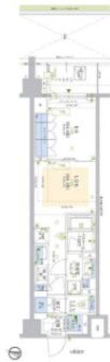 ドゥーエ早稲田　217号室　間取り