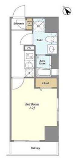 リバーレ日本橋三越前　702号室　間取り