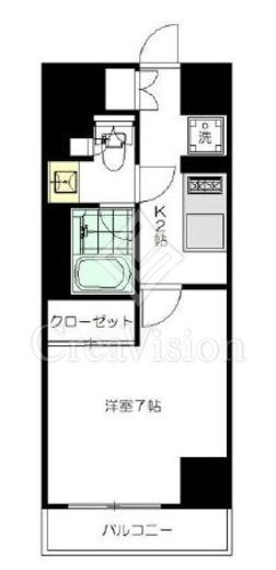 ザ・パークワンズ山吹神楽坂　302号室　間取り