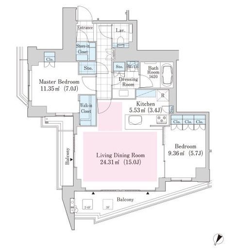 ラ・トゥール渋谷神南　302号室　間取り
