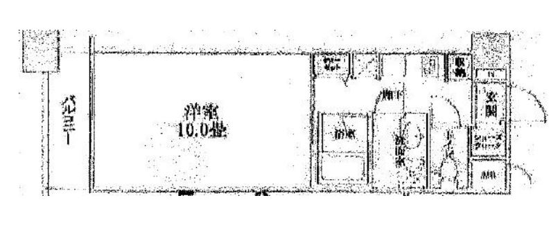 アヴァンティーク銀座２丁目　905号室　間取り