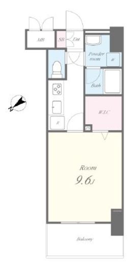 アルティオ ドマーニ　902号室　間取り