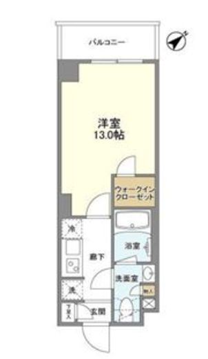 バウスフラッツ品川大井町　209号室　間取り