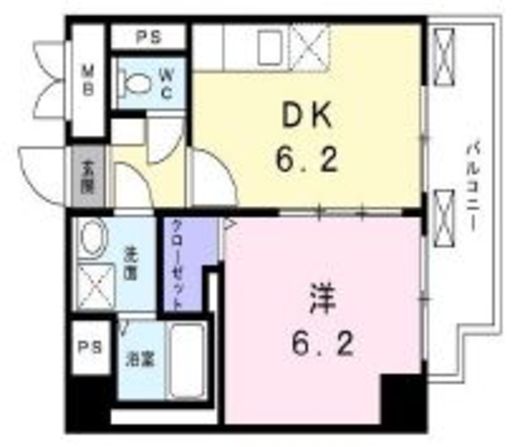 グロリア南青山　203号室　間取り