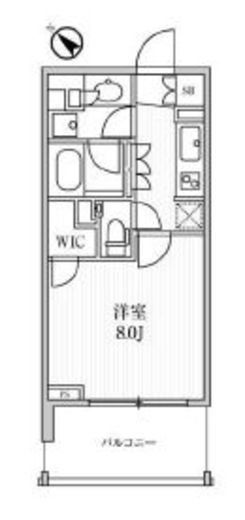 ディームス日本橋水天宮　903号室　間取り