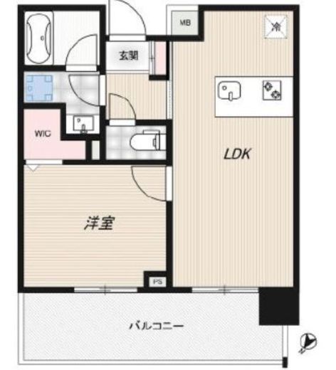 RIDGE豊洲　302号室　間取り
