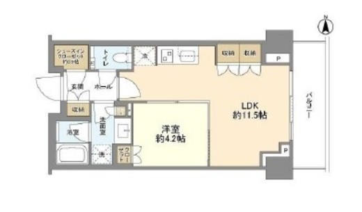 パークコート神宮北参道ザタワー　719号室　間取り