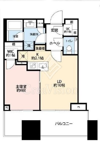 パークコート神宮北参道ザタワー　312号室　間取り