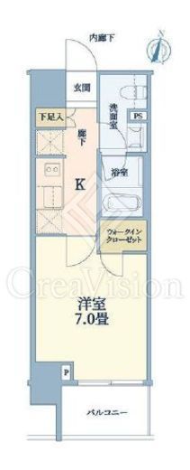 ルジェンテ木場　202号室　間取り