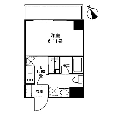 サンクレスト弐番館　302号室　間取り