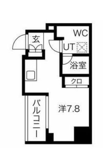 エルフォルテ五反田　1003号室　間取り