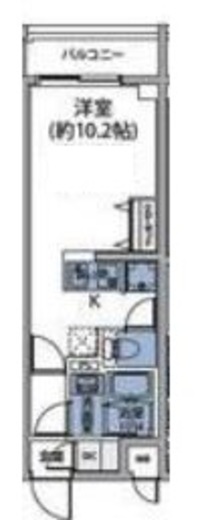 ルネサンスコート新宿余丁町　307号室　間取り
