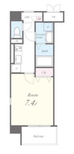 ヴィラージュオリオン　307号室　間取り
