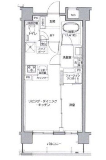 グランスイート文京小桜　204号室　間取り