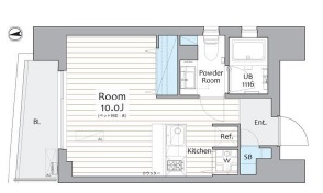 フェリス白金　302号室　間取り