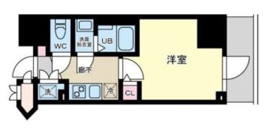 プライマル品川大森海岸　702号室　間取り