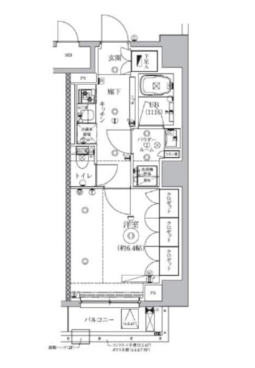 セジョリ虎ノ門　301号室　間取り