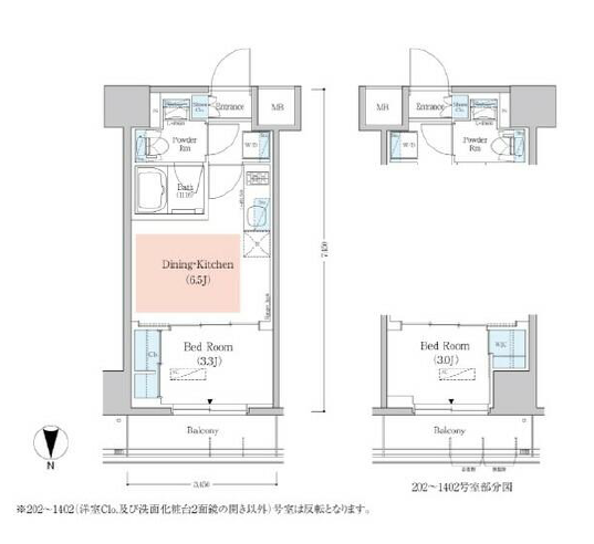 アーバネックス深川木場　903号室　間取り