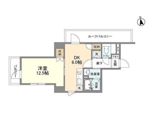 シャルム東陽　501号室　間取り