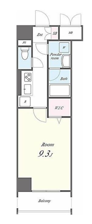 ブライトハウス下落合　206号室　間取り