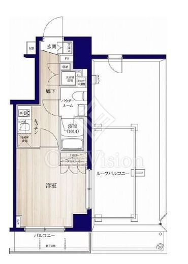 セジョリ早稲田鶴巻町　902号室　間取り
