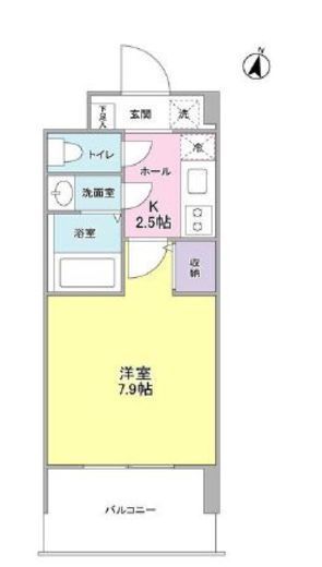 ラークガーデン木場　302号室　間取り