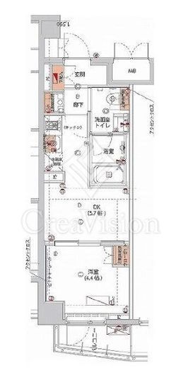 ハーモニーレジデンス神楽坂ヒルズsecond　304号室　間取り