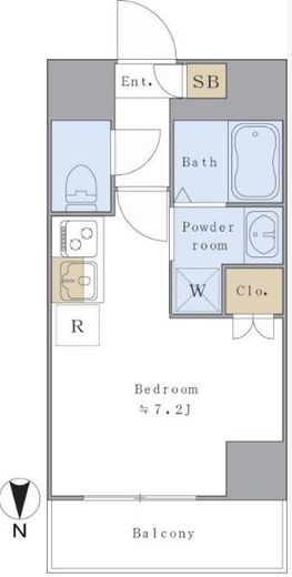 ラクラス中延　302号室　間取り
