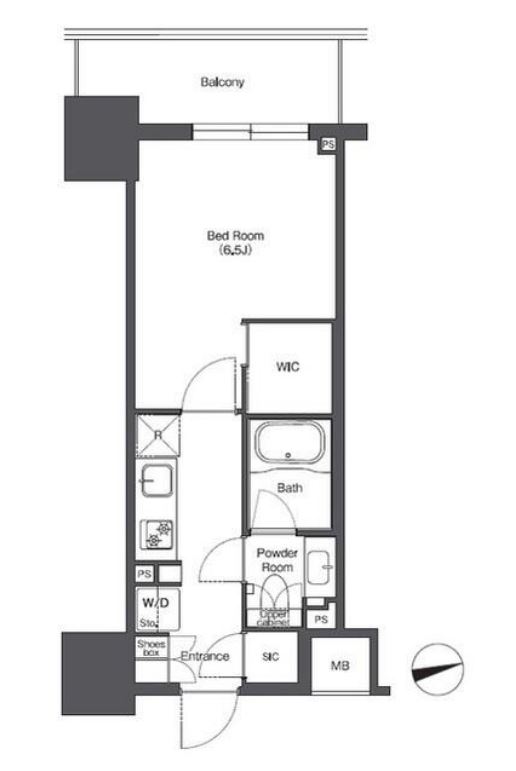 コンフォリア東陽町　416号室　間取り