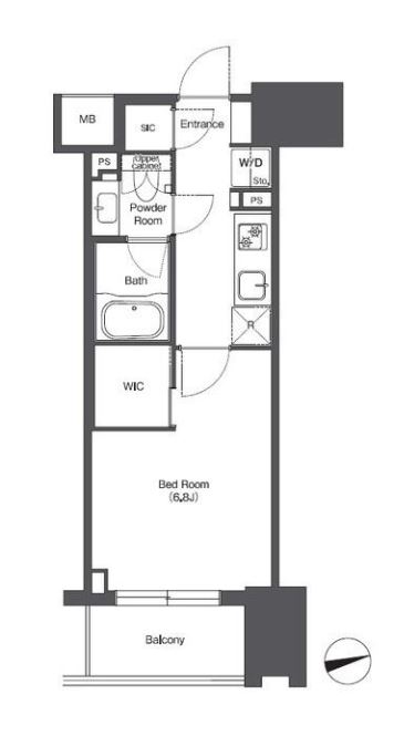 コンフォリア東陽町　511号室　間取り