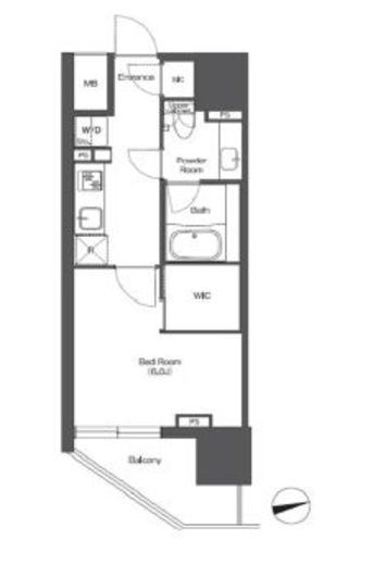 コンフォリア東陽町　301号室　間取り