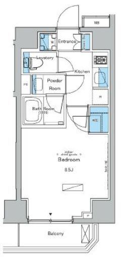 ウィルテラス森下四丁目　306号室　間取り