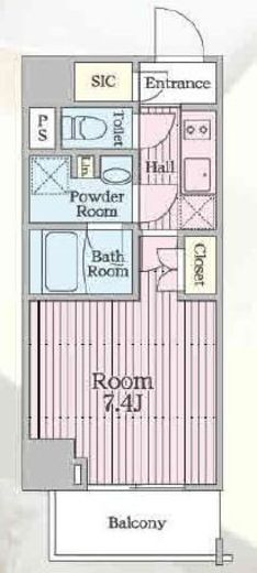 ブライズ住吉DUE　501号室　間取り