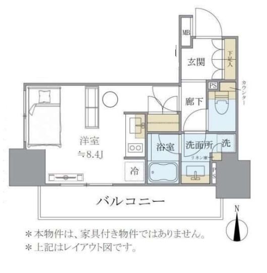 ブリリア亀戸　204号室　間取り