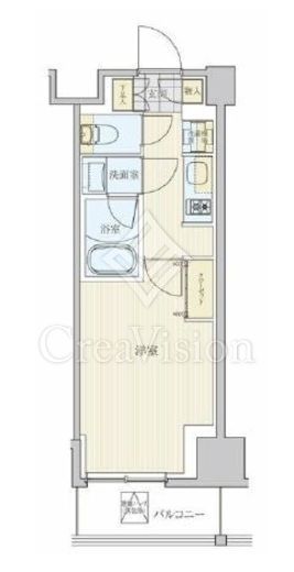リビオメゾン南砂町　1008号室　間取り